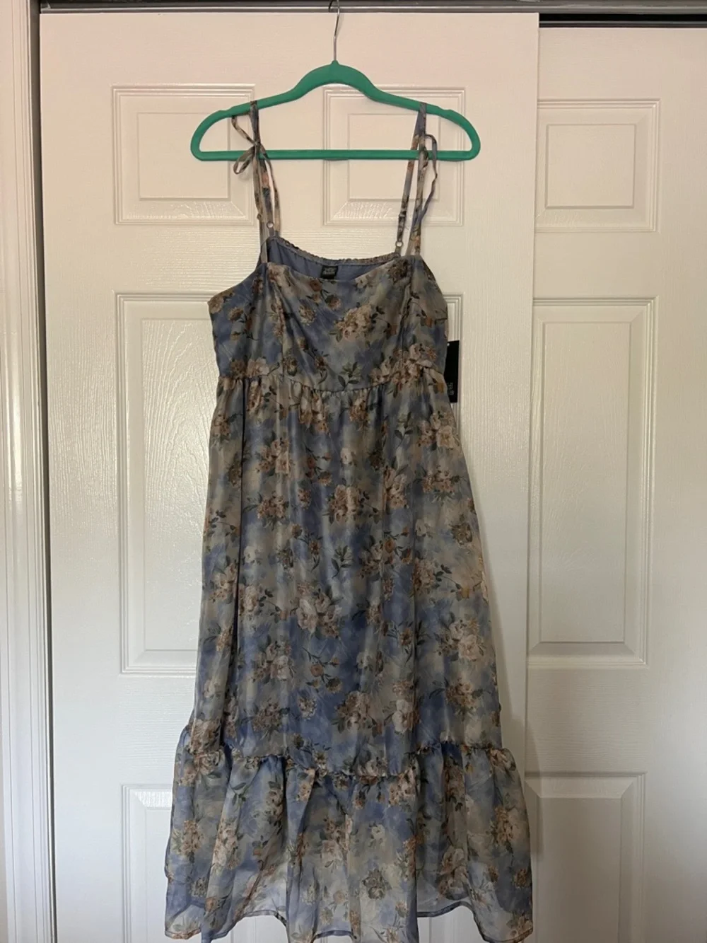 wild fable Blue Floral Maxi Dress - Picture 1 of 7